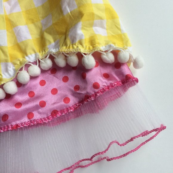 Costumes New Lalaloopsy Costume Crumbs Sugar Cookie 2t 3t Apron Dress